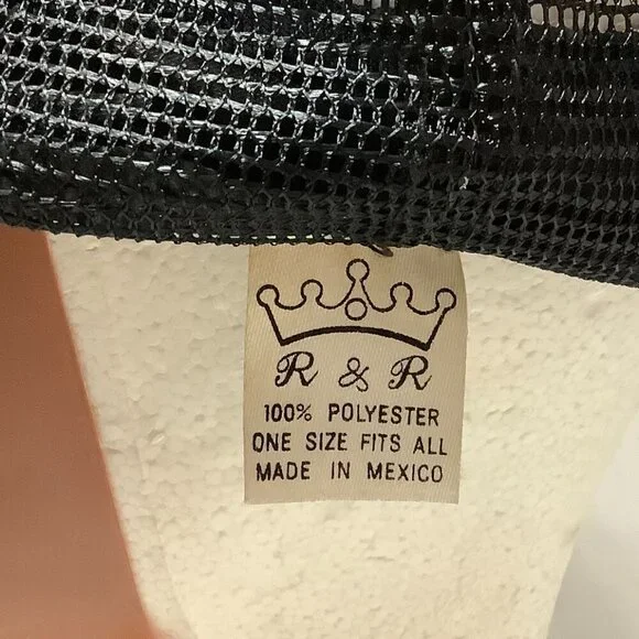 Vintage United States Hot Rod Association Snap Back Trucker Hat Black - Picture 8 of 8